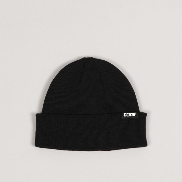 Converse Cons Skate Beanie Black Skateboarding Nike SB Adidas